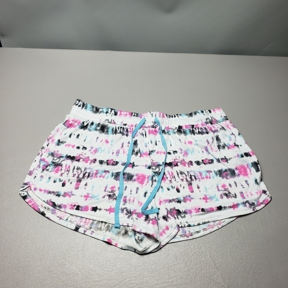 secret treasures colorful tie dye pajama Lounge shorts women's size large - Picture 8 of 8